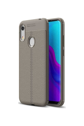 Huawei Y6S 2019 Kilif Deri Tarzi Niss Silikon Case 405637973