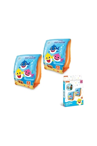 Şişme Kolluk Baby Shark 15x23 Cm Çok Renkli