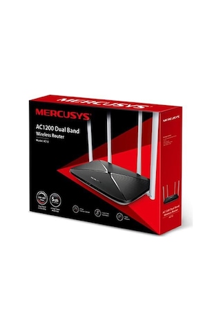 Tp-lınk Mercusys Ac12 Ac1200 867mbps/5ghz/300mbps/2.4ghz Dual Band Kablosuz Router-196576