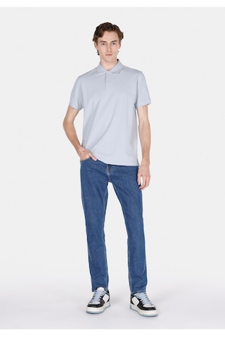 Colin's Colins Regular Fit Polo Yaka Düz Erkek Mavi Kısa Kol Tişört Cl1073960 Cl1073960 Q1.v2 Lbl Açik Mavi