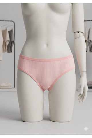7 Adet Donex Bayan Kaşkorse Bikini Slip Külot Karışık Renk 1370 Çok Renkli