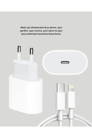 İos Uyumlu 20w Usb-c Hızlı Şarj Cihazı Telefon Ve Tablet İçin Standart