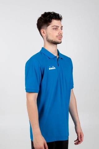 Diadora İmola Kamp T-shirt Sax Saks Mavi