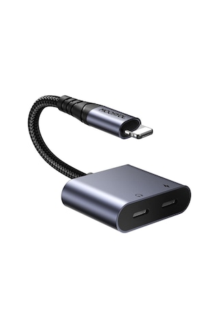 Joyroom Arama Destekli Audio Adapter Lightning - Dual Lightning