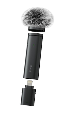 Ulanzi Wm-10 Iphone 11/12/13/14 Uyumlu Kablosuz Yaka Mikrofonu