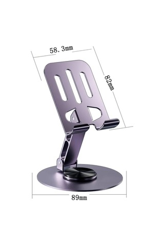 Coverzone Masaüstü Metal Tablet Ve Telefon Tutucu Stand 360 Döner, Yatay/dikey Kullanım, Dayanıkl Sku: Smgstk8a64a685eb