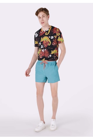Colin's Colins Slim Fit Düz Erkek Mavi Deniz Şortu Cl1063407 Q1.v1 Tqı Turkuaz