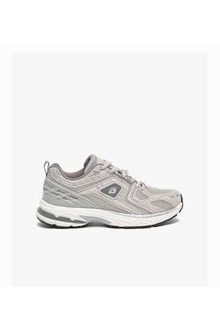 Greyder 59217 Gri Renk Süet Deri Kadın Sneaker Spor Ayakkabı