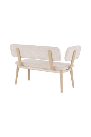 Massa Yavrulu Kanepe Puf 115 Cm Krem