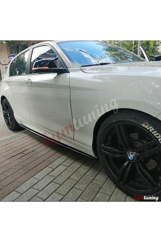 Bmw 1 Kasa F20 Marşpiyel Çıtası - Piano Black - Abs Plastik