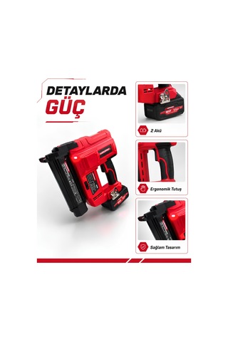 Prohummer Aeropro AP-BV5040 18 Gauge 2in1 Çivi Zımba Makinesi