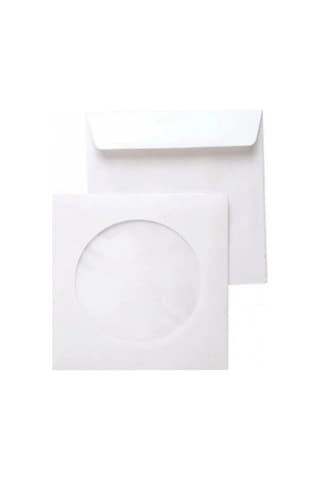 Oyal 12,5x12,5 100 Lü 80 Gr Pencereli Beyaz Cd Zarfı