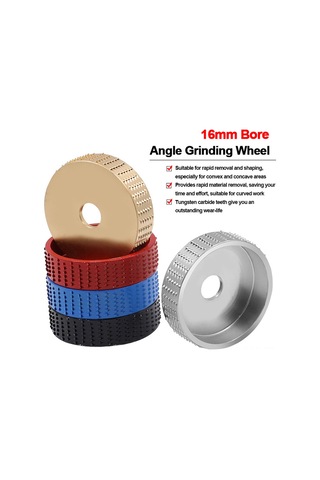 Springsun 75mm Ahşap Şekillendirme Diski - Açılı Taşlama Ve Matkap İçin Yüksek Karbon Çelik