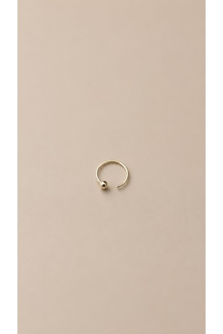 925 Ayar Gümüş Unisex Burun Hızması Piercing Minimal Top Detaylı Nose Stud çok renkli