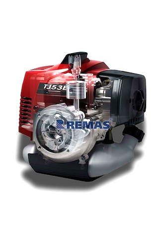 Kawasaki Lohuis Tj53e Cg522 U Yan Tip 3,0 Hp Benzinli Motorlu Tırpan