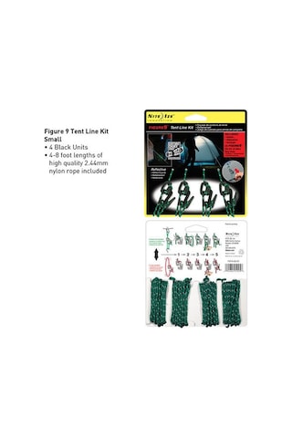 Nite-Ize Figure 9 Tent Line  Kit Çok Renkli