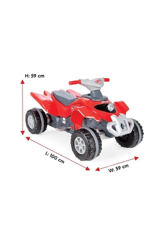 Pilsan Oyuncak Galaxy Pedallı Atv - Mavi
