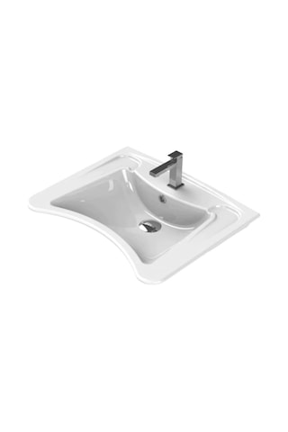 Turkuaz Bedensel Engelli Lavabo 60 x 49.5 CM