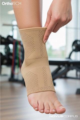 2'li Ortopedik Spor Ayak Bilekliği Unisex Spor Antrenman Gym Koşu Fitness Ayak Bileği Koruyucu