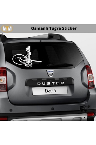 Osmanlı Tuğra Oto Sticker (282338745)