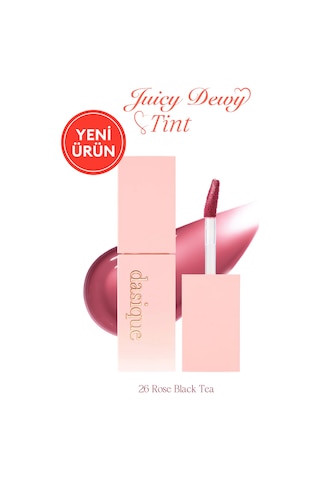 Dasique Yoğun Parlaklık Ve Canlı Renkler Sunan Kalıcı Tint Juicy Dewy Tint 26 Rose Black Tea 26 Rose Black Tea