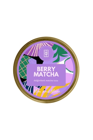 Berry Matcha - Böğürtlen Aromalı Matcha, 25 Gr