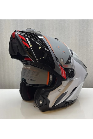 Axxıs Kask Fu409sv Ghostfıghter Sv Sleek A2 Parlak Siyah/beyaz