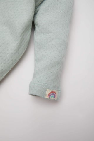 DeFacto Kız Bebek Yenidoğan Çıtçıtlı Uzun Kollu Tulum E2383A525SPGN1114 Yeşil