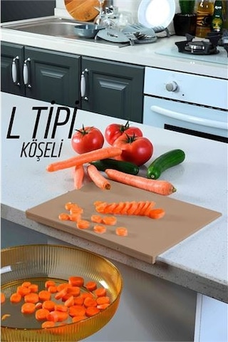 Köşeli Kesim Panosu Latte Kesim Tahtası Jaakko Design 720996 Diğer