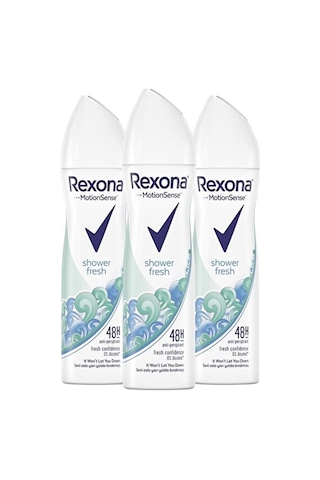 Rexona Kadın Sprey Deodorant Shower Fresh 150 Ml X 3 Adet