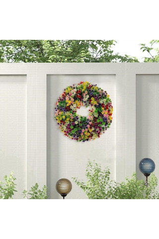 Suntek Ön Kapı Çiftlik Evi Çelenk Için İlkbahar Yaz