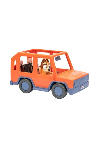 Bluey 17661 Bluey 4x4 Büyük Araç Ve Chilli Figür Set