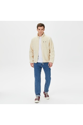 Dıckıes Dickies Mount Hope Fleece Erkek Beyaz Sweatshirt