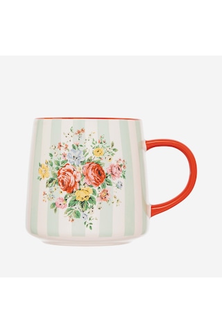 Cath Kidston Yeşil Porselen Kupa 340 Ml