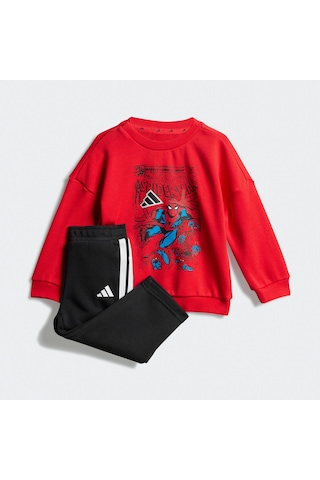 adidas Marvel Spiderman Çocuk Kırmızı Eşofman Takımı Jv7371 Kırmızı