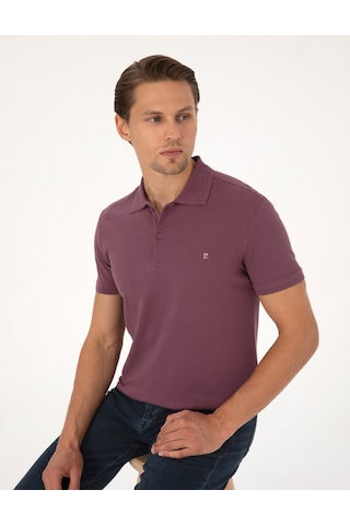 Pierre Cardin Erkek Mor Tişört Basic 50325323-vr038 Mor