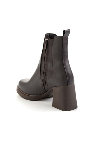 Kahve Kadın Bot & Bootie K02538036509 Kahve