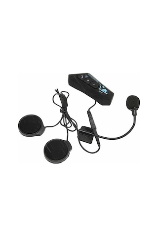 Bluetooth - 866 - Kask Kulaklığı Intercom 5.0 Bluetooth Android Ve - Glblseme - İos Uyumlu