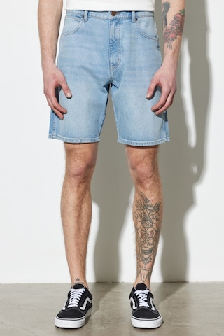Wrangler Frontier Regular Fit Normal Kesim %100 Pamuk Açık Mavi Jean Kot Şort W16W73Z33 Açık Mavi