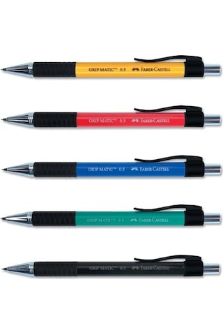 Faber Castell Grip Matik Versatil Kalem 0.5 Mavi