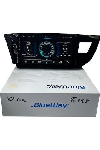 Toyota Corolla 2013-2015 Blueway 8-128 Tam Profesyonel Oem Multimedia 10"