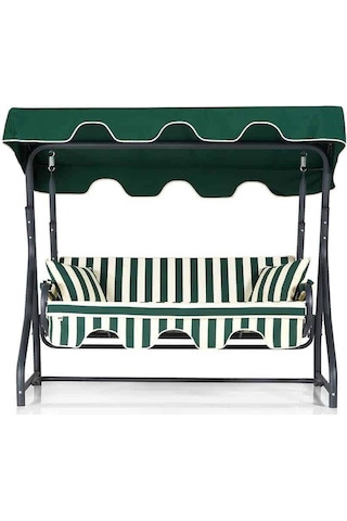 Erinöz Ruta 3 Kişilik Bahçe Balkon Teras Salıncak (419528611) Antrasit