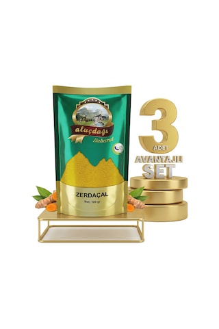 Aluçdağı Zerdeçal 3x100 Gr