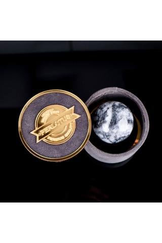 Perlotus Neptün Seri Küre Granit Mermer Viski Taşı Premium Kadife Kutusunda 1 Adet