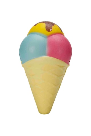 Squishy Top Dondurma: Slow Rising Stres Topu Büyük Boy Yumuşacık Figür Meyve