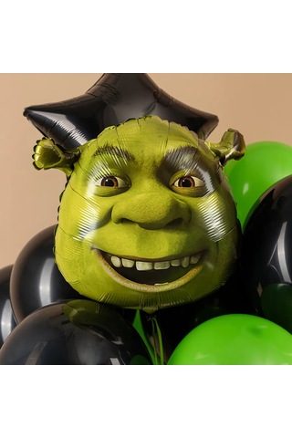 Davajdarit' Shrek Ogre Balonları 287282318 YEŞİL