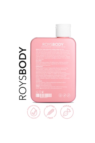 Roys Beauty Renkli Cilt Tonu Eşitleyici Güneş Kremi SPF50 150 ML