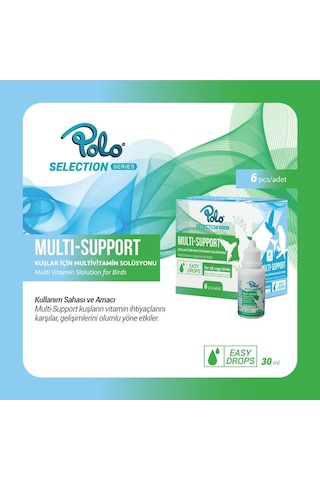 Polo Multi Support Kuş Multivitamin 30 ML