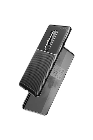 One Plus 8 Pro Kılıf Zore Negro Silikon Kapak Kahverengi