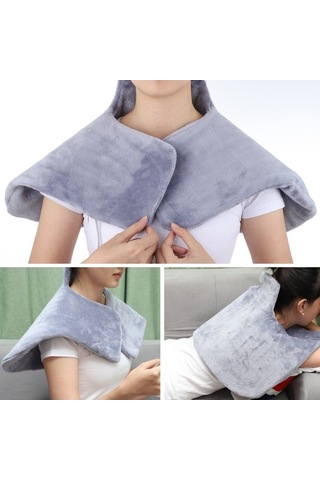 Wondernest Yastık Ve Omuz Lichen Isıtmalı Çıkarılabilir Boyun 3 Ql Gri